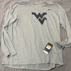 XXL West Virginia Nike Long sleeve T-shirt NWT